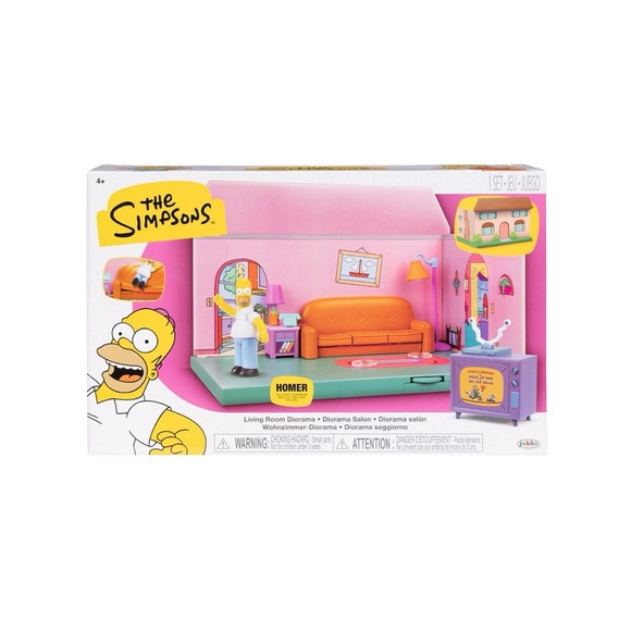 The Simpsons - House Living Room Diorama. - Picture 1 of 8
